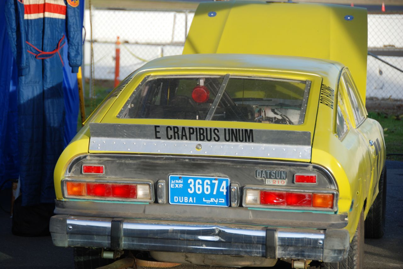 Illustration for article titled 24 Hours Of LeMons Arse Freeze-A-Palooza Über Gallery: Awesome Datsuns, Driven Nissans